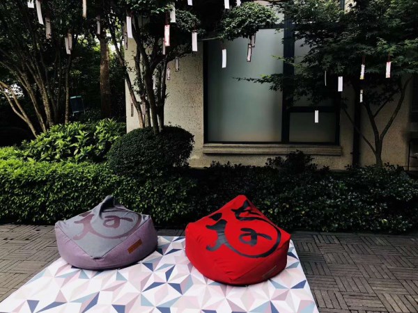 身在福中必有福 luckysac福袋懶人沙發(fā)新品發(fā)布會正在進行中